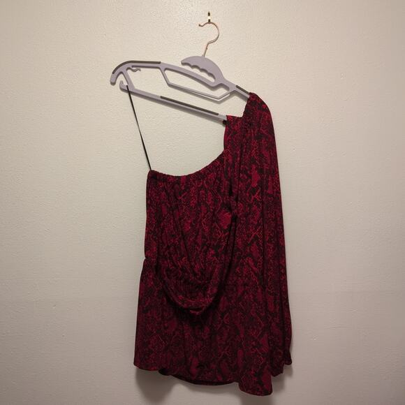 NWT Michael Michael Kors one shoulder top size large - Picture 1 of 5